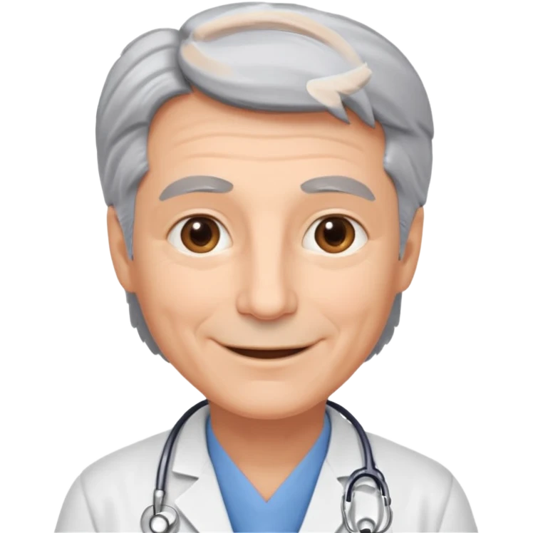 make an experienced doctor emoji  emoji