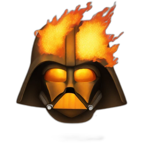 star wars in the fire emoji