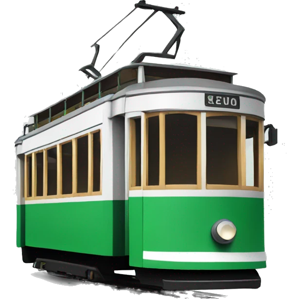 Lisbon tram emoji