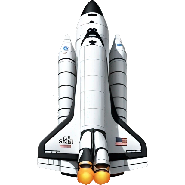 Combat space shuttle emoji