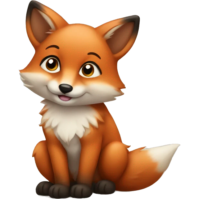 Baby fox emoji