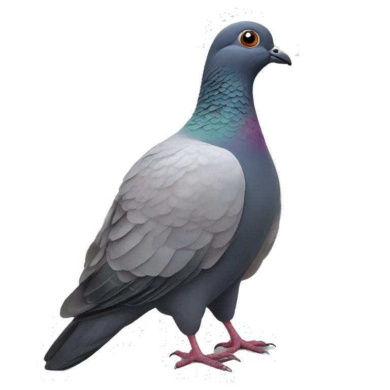 sunrise pigeon emoji