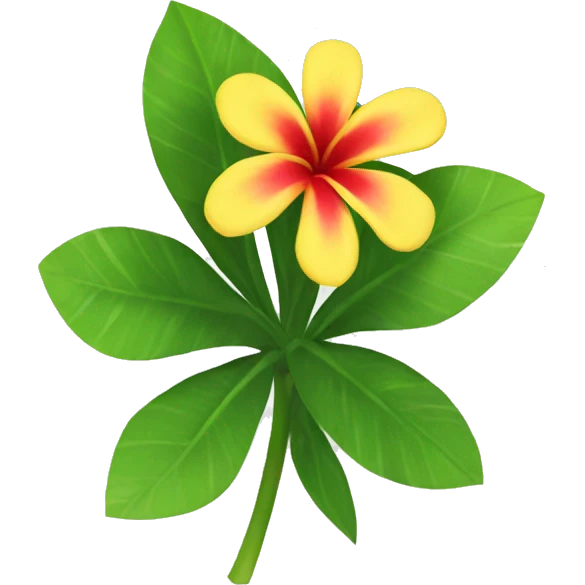 Tahiti flower emoji
