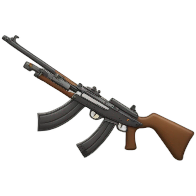 Fusil tenu par chien emoji