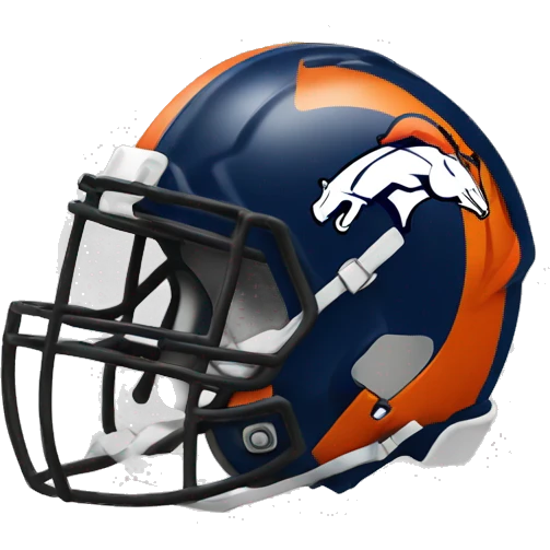 Broncos football  emoji