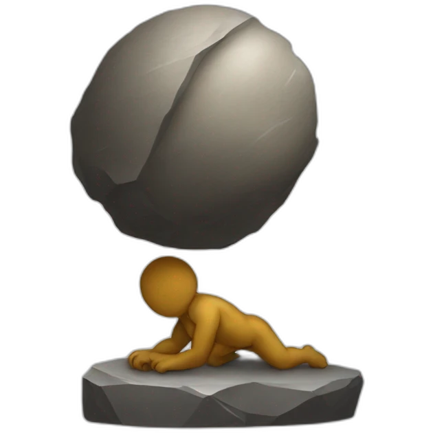 Sisyphus emoji