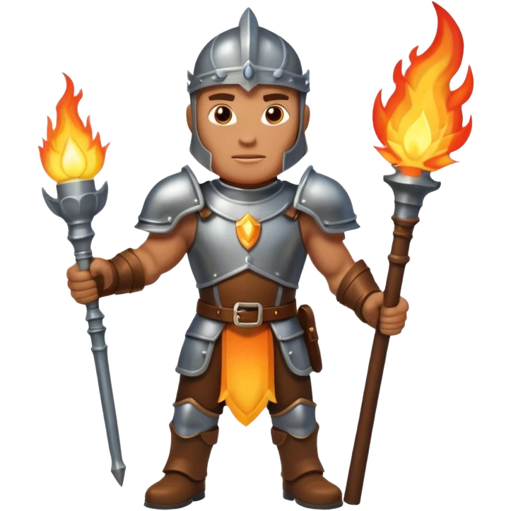 Castle Torch Guard emoji