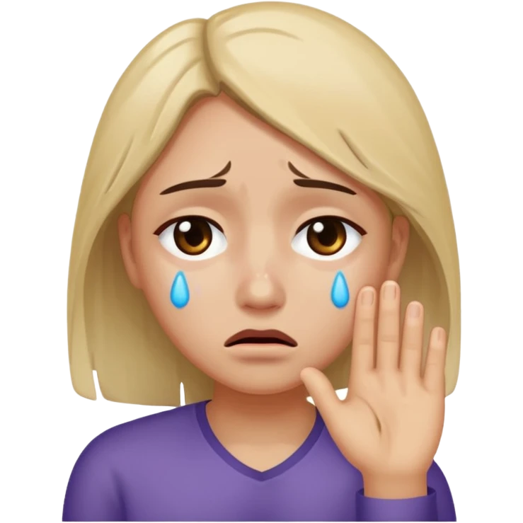 sad emoji with bruise under eye
no i would like skmilar to smiling face holding up tears emoji