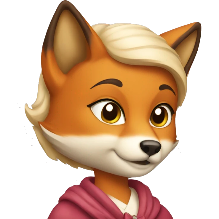lady fox emoji