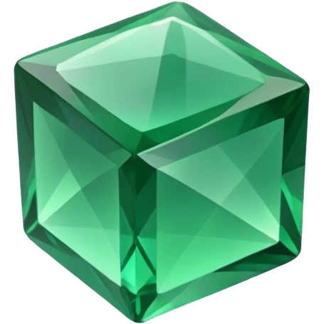 green cube gem emoji