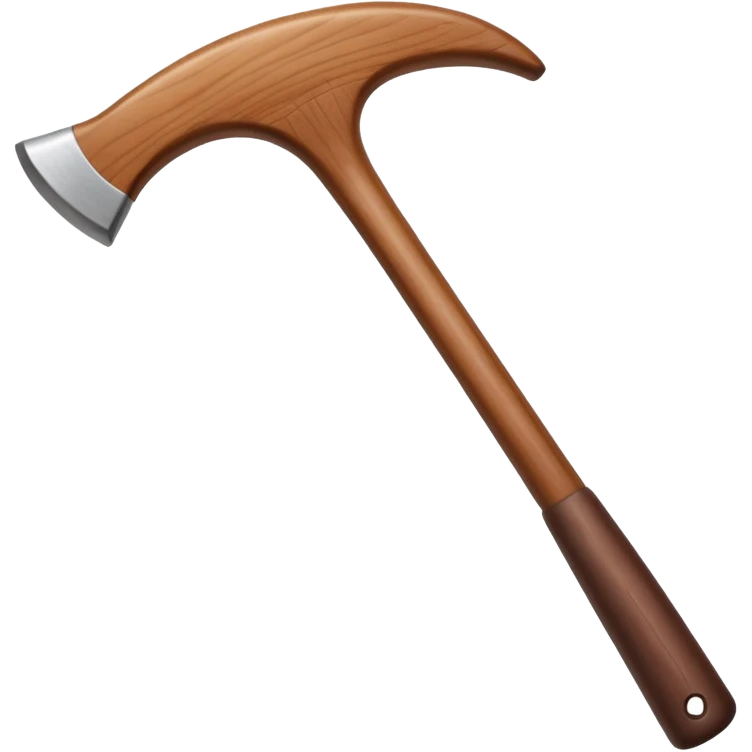 A throwing stick carved from hardwood, slightly curved for flight.













 emoji
