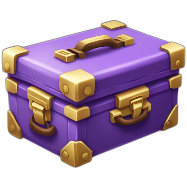 Pokemon Game LootCase Purple Color Legendary Epic Rich Treasure emoji