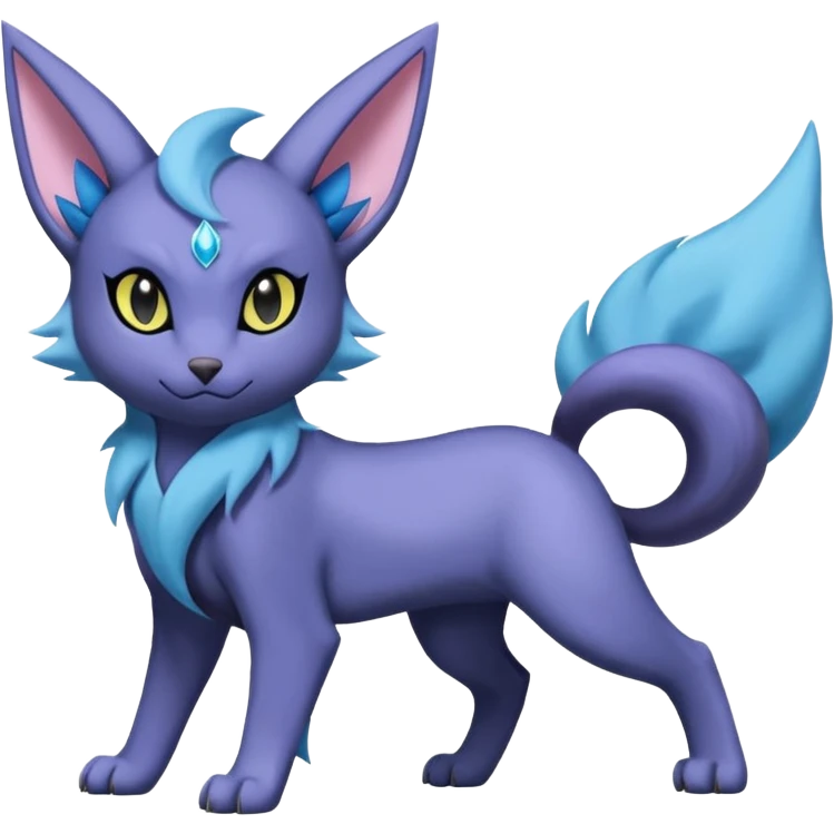 Luxray-Absol-Espeon-Dewott-fusion emoji