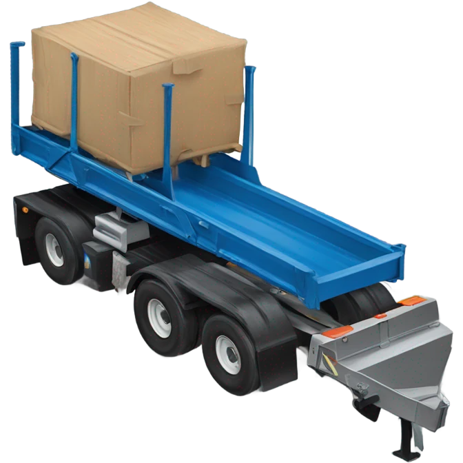Dumping trailer  emoji