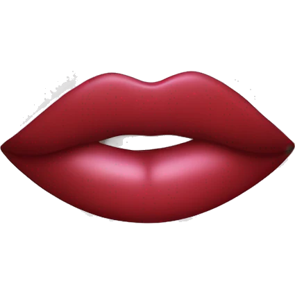 cosmetologist lips emoji