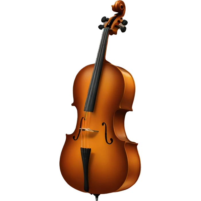 Fancy cello emoji