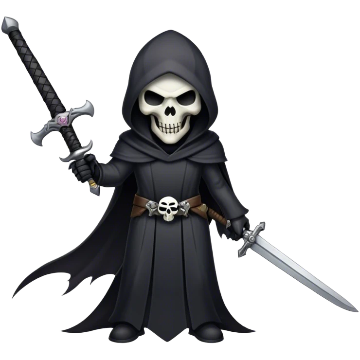 Reaper with sword emoji