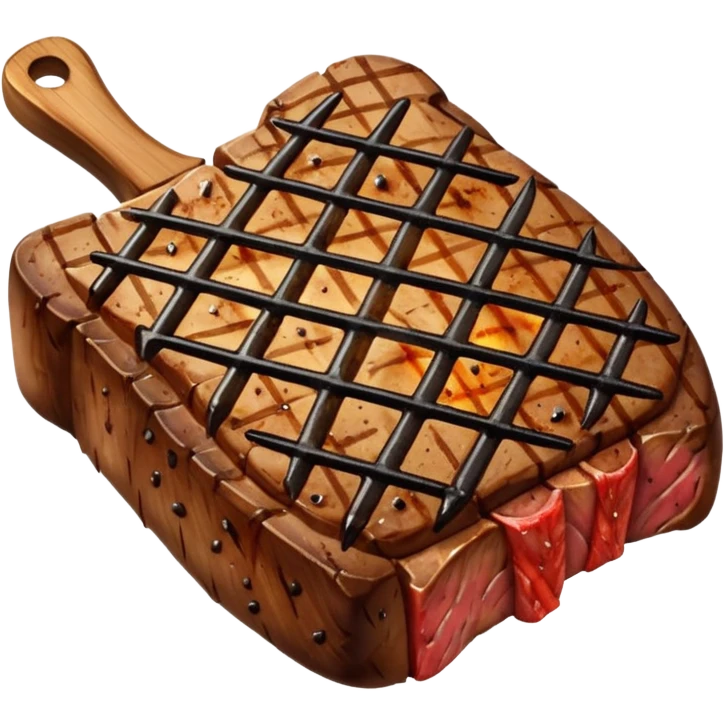 dejándole la carne emoji