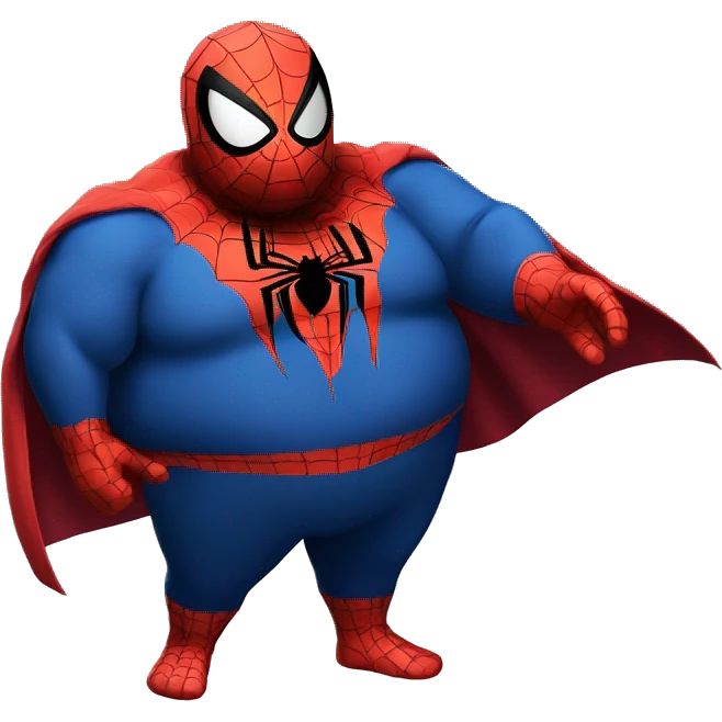 fat spider-man  emoji