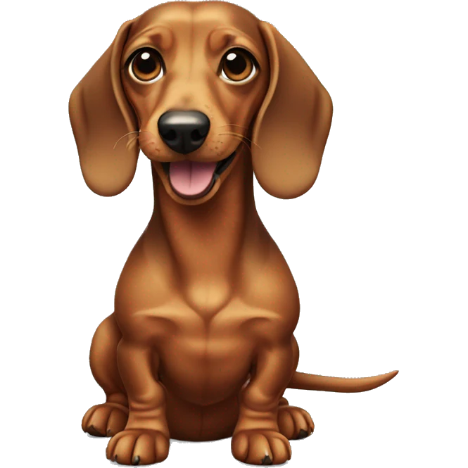 Dachshund emoji