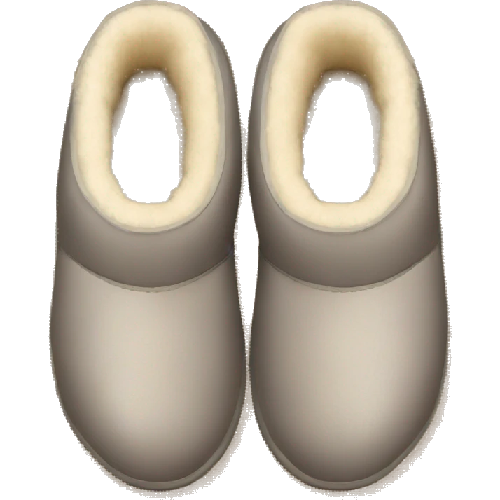 UGG slippers  emoji