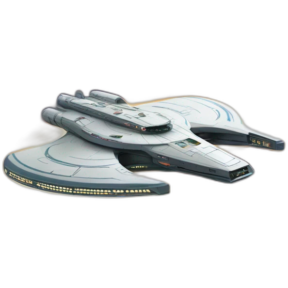 Galaxy class starship enterprise D emoji