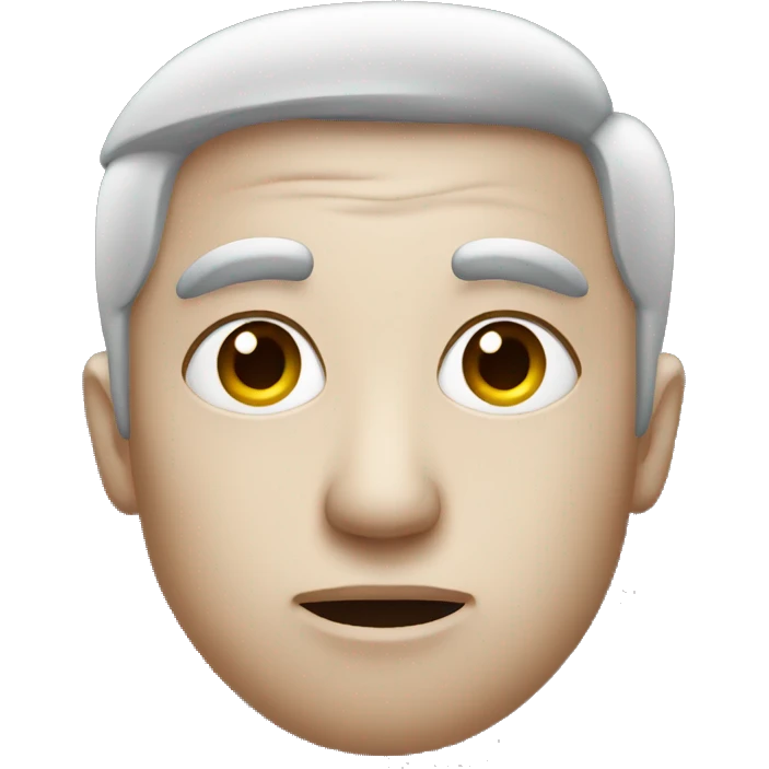 Face emoji with side eye emoji