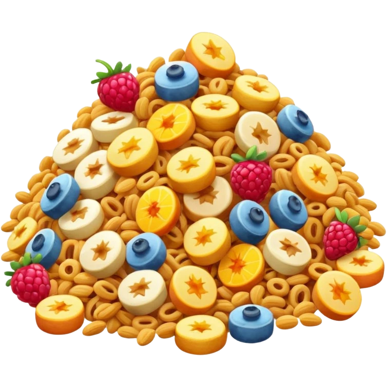 a pile of cereals emoji