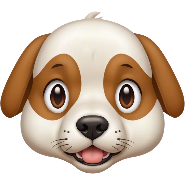 Mewing Dog With Sigma Owner emoji