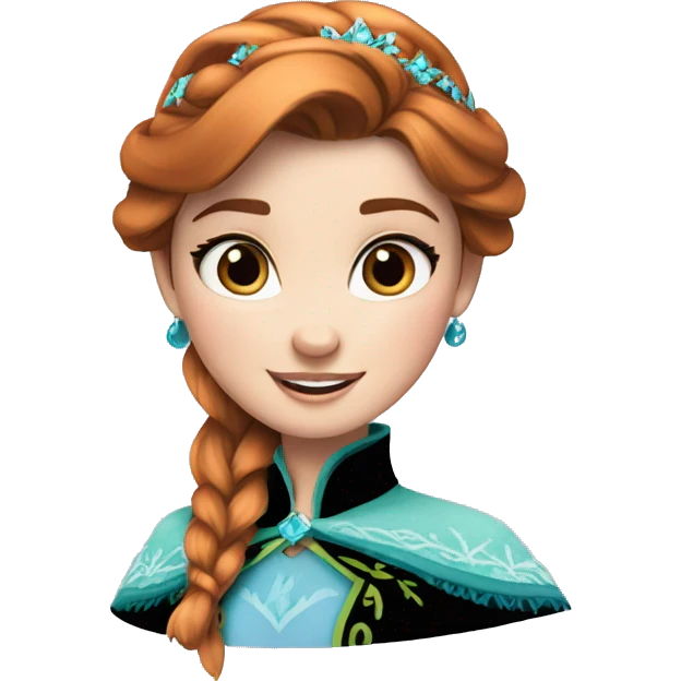 Princess Anna frozen emoji