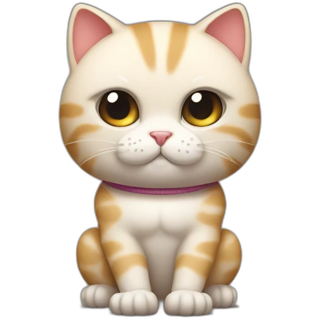 body builder cat emoji