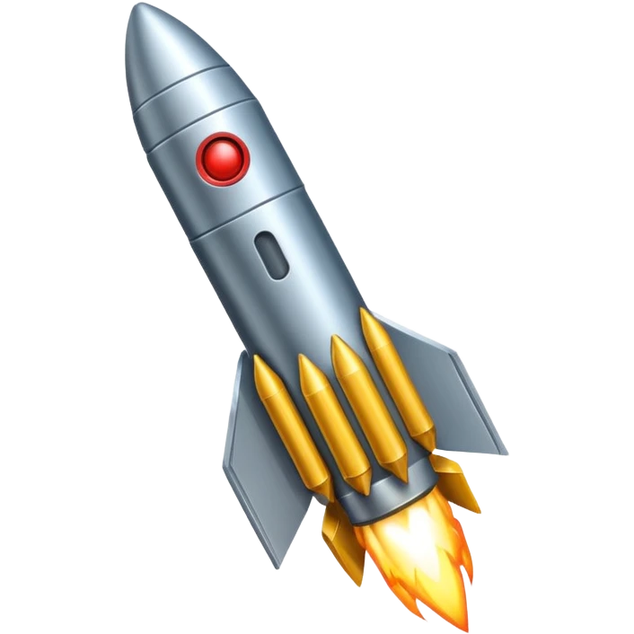 high tech missile emoji