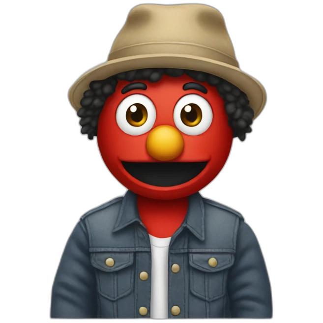 elmo vlogger emoji
