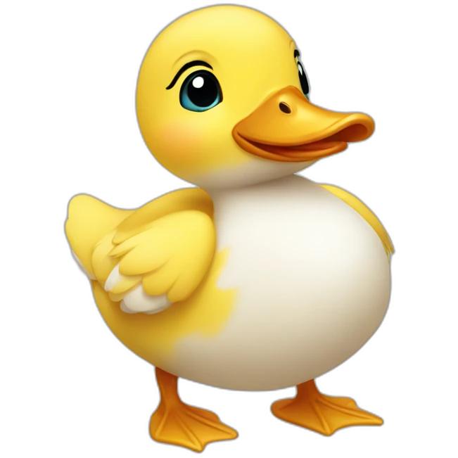 Bébé canard emoji