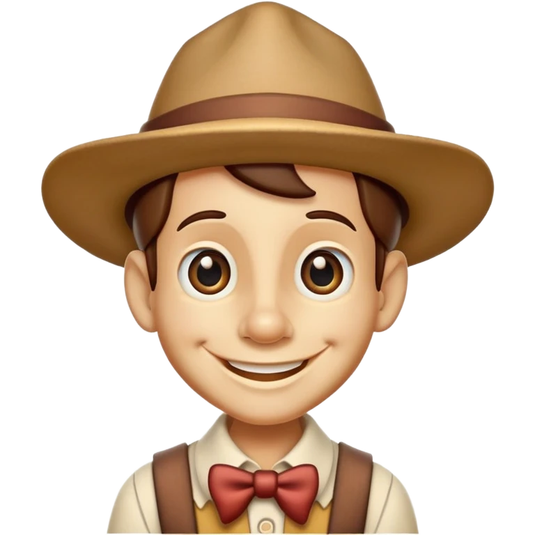 Pinocchio Disney style emoji