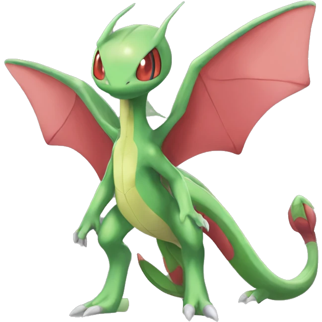 Full body Flygon-Genesect-Pokémon emoji