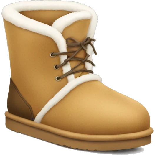 House shoe ugg  emoji