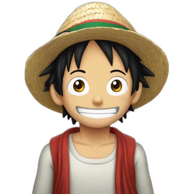 Luffy Palestine  emoji