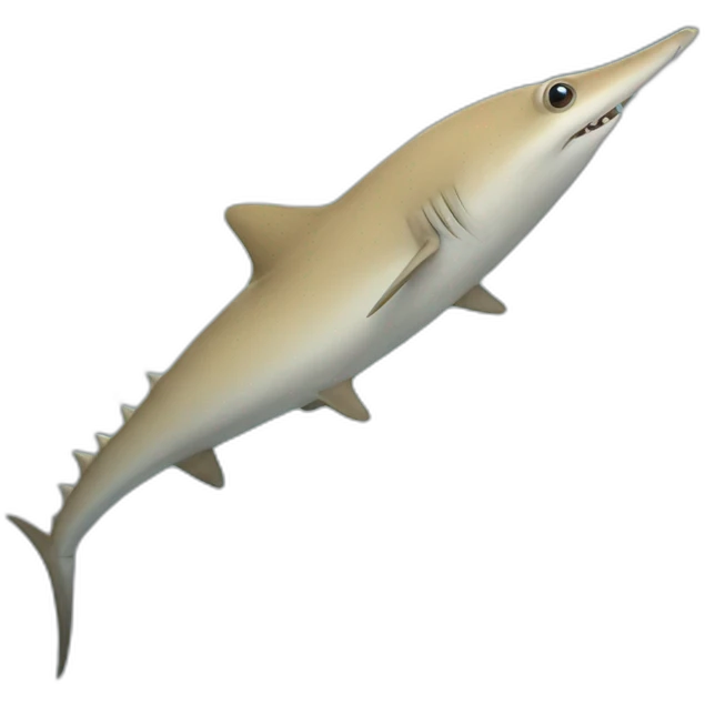 smalltooth sawfish emoji