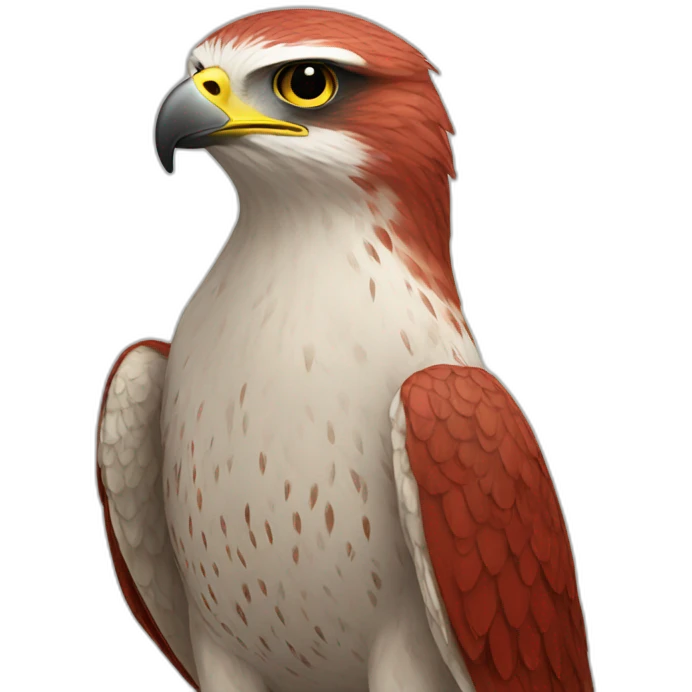 red falcon emoji