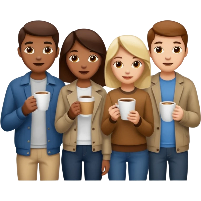 coffee drinkers emoji