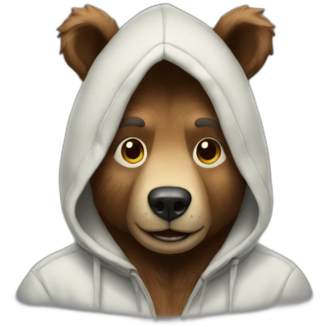 bear-in-hoodie emoji