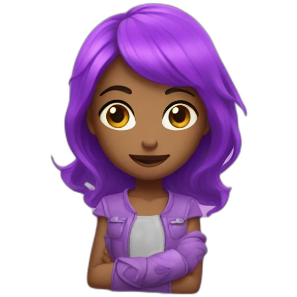 💜 corazon diminuto emoji