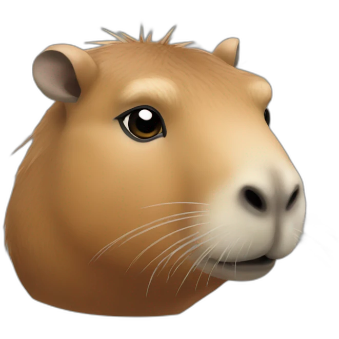 capybara thinking emoji