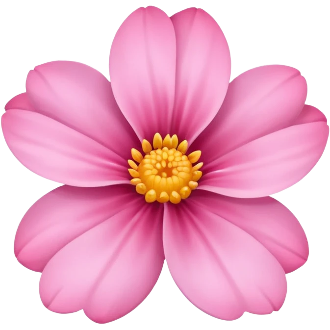 pink flower emoji