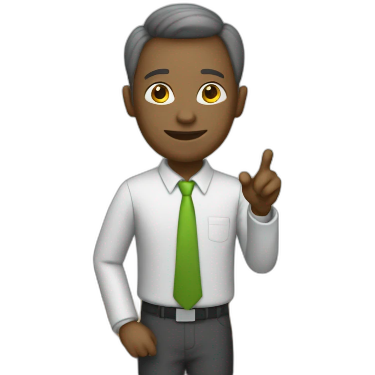 teacher, alien emoji