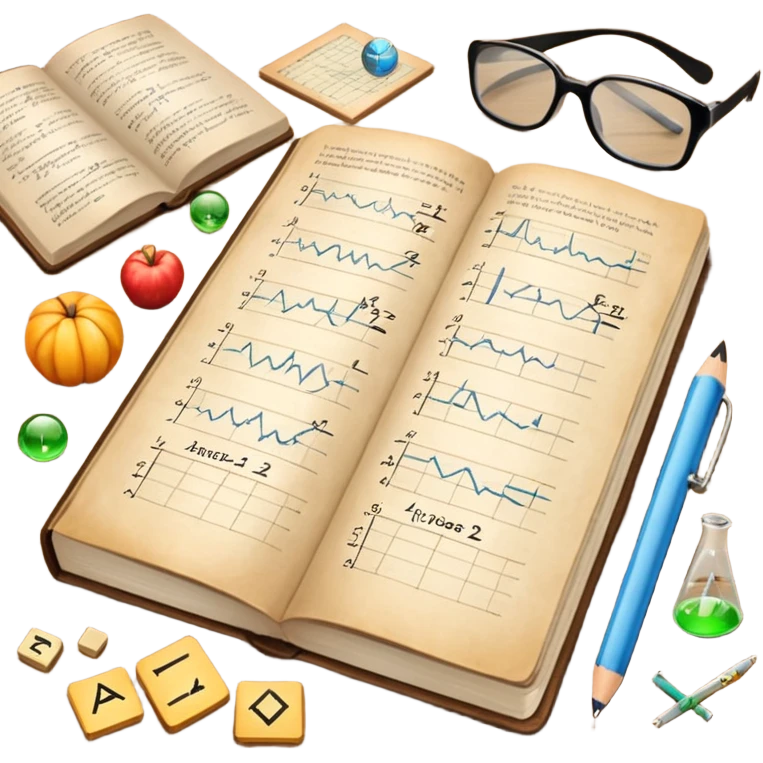 physics textbook at school emoji