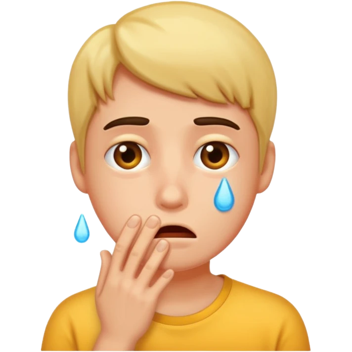 really embarrased emoji