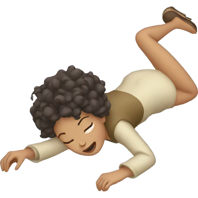  lady falling emoji