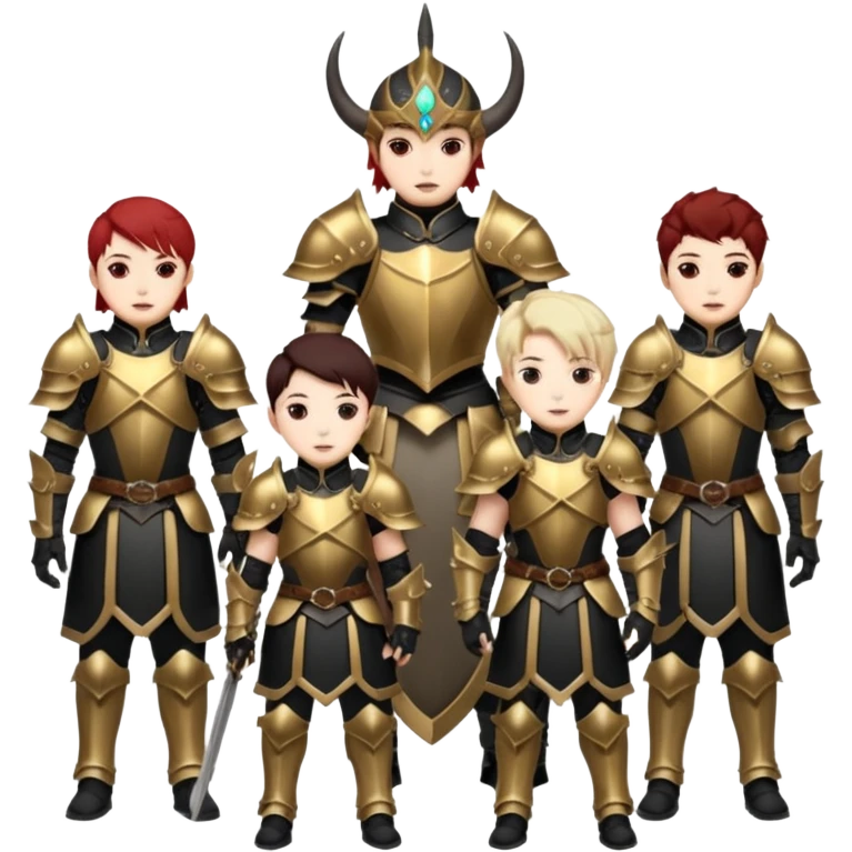 Rumi Mira Zoey Jinu Abby Saja Baby Saja From K-pop Demon Hunters Saja Boys & Hunters/X emoji